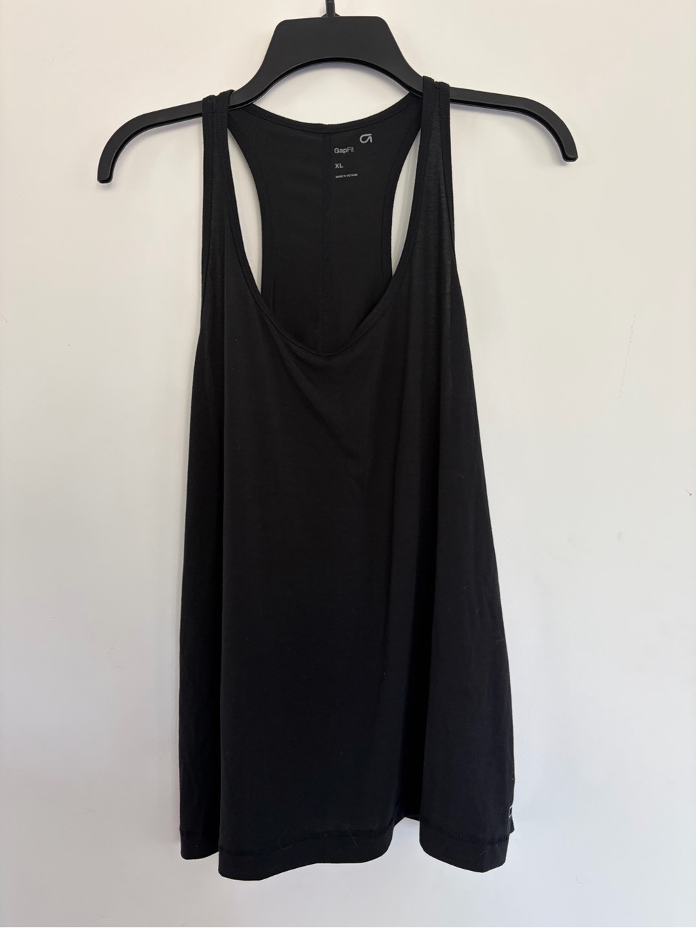 GapFit Black Racerback Tank Top